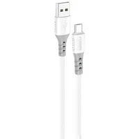 Foneng X66 Usb to Micro Cable, 20W, 3A, 1M White