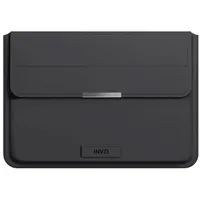 Invzi Leather Case / Cover with Stand Function for Macbook Pro/Air 13/14 Black Ca119