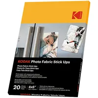 Kodak Photo Fabric Stick Ups 20 Sheets T-Mlx57095