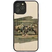 ManWood case for iPhone 12 Pro Max white bull T-Mlx44682