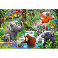 Puzle 40El. Maxi Jungle Animals - Džungļu dzīvnieki Kx4792