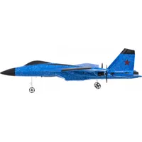 Rc lidmašīna Su-35 reaktīvais Fx820 zils Kx66771