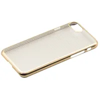 Tellur Cover Hard Case for iPhone 7 Horizontal Stripes gold T-Mlx43989