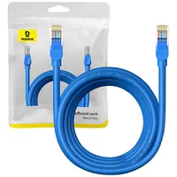 Baseus Round Cable Ethernet Rj45, Cat.6, 5M Blue B00133204311-04