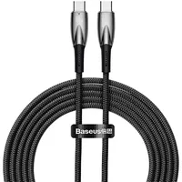 Baseus Usb-C cable for Glimmer Series, 100W, 2M Black Cadh000801