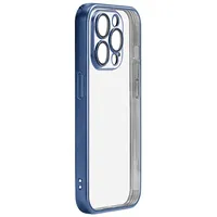 Joyroom Protective phone case Jr-15Q4 for iPhone 15 Pro Max Matte blue Blue
