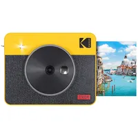 Kodak Mini Shot 3 - kvadrātveida retro momentkamera un printeris, dzeltens T-Mlx56534