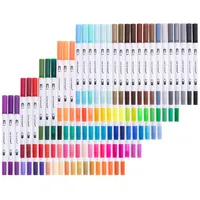 Krāsainie marķieri,marķieru pildspalvu komplekts 100Gab Kx5271