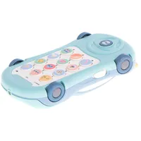 Multifunkcionāls telefons bērniem,mašīnas formā,gaismas projektors ar skaņām-zils Kx59801