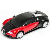 Rc auto Bugatti Veyron ar tālvadības pūlti 124 sarkana Kx94201
