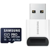 Samsung Memory card microSDXC Pro Ultimate 200 Mb/S Uhs-I/U3 Mb-My512Sb/Ww