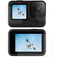 Telesin Screen and lens tempered glass for Gopro Hero 9 / 10 11 12 Gp-Flm-901