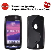 Telone back case S-Case for Sony Mt15I/Mt11I Neo V black T-Mlx36470