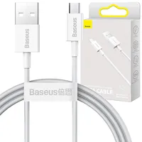 Baseus Superior sērijas kabelis no Usb uz mikro Usb, 2A, 1M Balts Camys-02