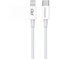 Foneng Usb-C cable for Lighting X31, 20W 1M White X31 Type-C To Ip