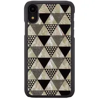 iKins Smartphone case iPhone Xr pyramid black T-Mlx36301