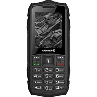 Myphone Hammer Rock Dual Black - podziņu telefons T-Mlx53864