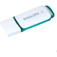 Philips Usb 2.0 Flash Drive Snow Edition Zaļa 8Gb 8719274667896
