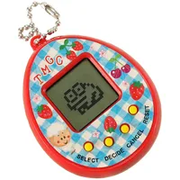 Rotaļlieta Tamagotchi elektroniskā spēle olu sarkana Kx79295