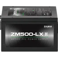 Zalman Zm500-Lxii 500W, Active Pfc, 85, 200-240V, Eu,Barošanas bloks T-Mlx46378