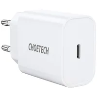 Choetech tīkla lādētājs Q5004 Eu Usb-C, 20W Balts