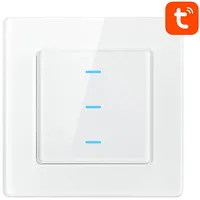 Avatto Smart Light Switch Wifi N-Ts10-W3 3 Way Tuya White