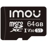 Imou Memory card microSD Uhs-I, Sdxc, 10/U3/V30, 95/38 St2-64-S1