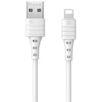 Remax Cable Usb Lightning Zeron, 1M, 2.4A White Rc-179I