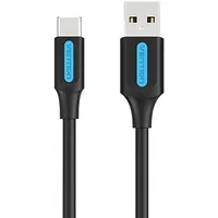 Vention Cable Usb-A 2.0 to Usb-C Cokbd 3A 0,5M Black
