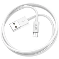 Vipfan Usb to Micro cable X03, 3A, 1M White X03Mk