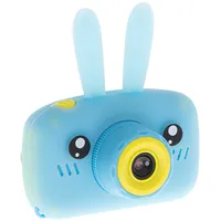 Digitālā foto kamera bērniem - 2,0 collu Hd futrālis zils zaķis Kx6220