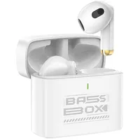 Foneng Wireless earphones Tws Bl128, Bluetooth 5.3 White Bl128