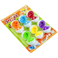 Izglītojošas olas rotaļlietu formas un krāsas Kx8623