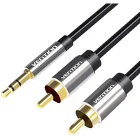 Vention Cable Audio 3.5Mm Male to 2X Rca Bcfbh 2M Black