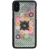 iKins Smartphone case iPhone Xs/S flower garden black T-Mlx36402