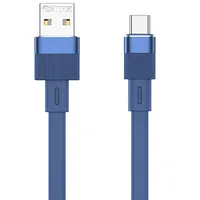 Remax Cable Usb-C Flushing, 2.4A, 1M Blue Rc-C001 A-C