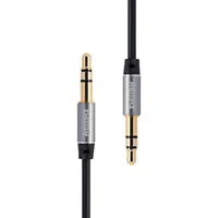 Remax Rl-L200 Mini jack 3.5Mm Aux cable, 2M Black