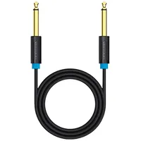 Vention Audio Cable Ts 6.35Mm Baabf 1M Black