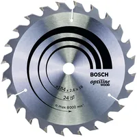 Bosch Ripzāģa disks 184X16Mm 24Z 2608640817