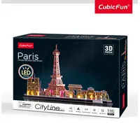 Cubic Fun Cubicfun City Line 3D Bl puzle Parīze L525H