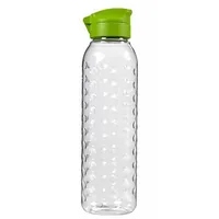 Curver Pudele Dots Bottle 0,75L caurspīdīga/zaļa 800281240