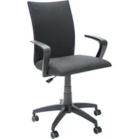 Darba krēsls Claudia 59X57Xh87-96,5Cm, sēdeklis un atzveltne audums, krāsa melna 4741243279322