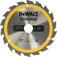 Dewalt Dt1943-Qz Ripzāģa disks kokam 190X30Mm 18T