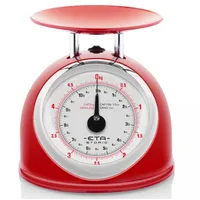 Eta Kitchen scale Eta577790030 Storio Maximum weight Capacity 5 kg, Graduation 25 g, Red
