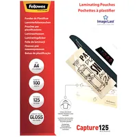 Fellowes Imagelast A4 125 Micron Laminating Pouch - Glossy 100 pack 5307407