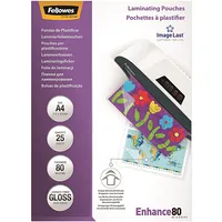 Fellowes Imagelast A4 80 Micron Laminating Pouch - 25 pack 5396205