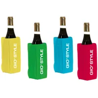 Gio Style Vīna pudeļu dzesētājs Glacette Fun asorti, sarkans/gaiši zils/dzeltens/zaļš 112305684