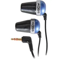 Koss Plug In-Ear, 3.5 mm, Blue, Noice canceling, 185357