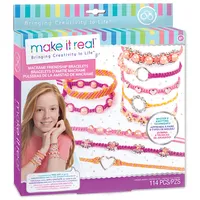 Make It Real Macrame Friendship Bracelets Set komplekts Draudzības rokassprādzes 1318M