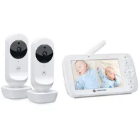 Motorola Video Baby Monitor - Two camera pack Vm35-2 5.0 White 505537471019